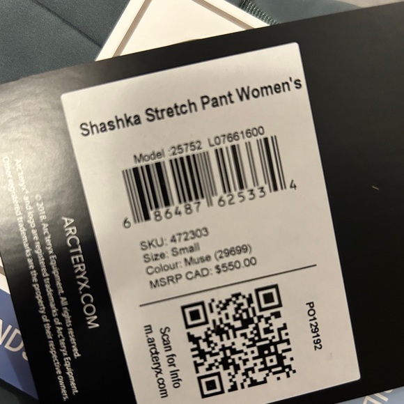 Arcteryx Shashka stretch soft shell ski/snowboard pants - Picture 2 of 10